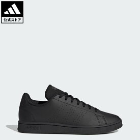【40%OFFクーポン対象 12/03 20:00～12/11 01:59】 【公式】アディダス adidas 返品可 ライフスタイル アドバンコート ベース / ADVANCOURT Base スポーツウェア メンズ シューズ・靴 スニーカー 黒 ブラック GW9284 ローカット 【PT】