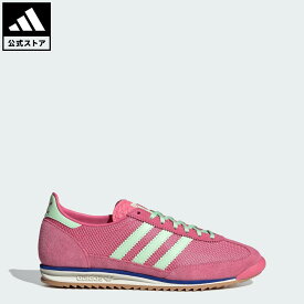【公式】アディダス adidas 返品可 ライフスタイル SL 72 OG オリジナルス レディース シューズ・靴 スニーカー ピンク JI1879 ローカット