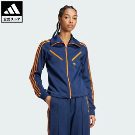 【20%OFFクーポン対象 07/19 00:00～07/26 23:59】 【公式】アディダス adidas 返品可 ライフスタイル アディカラー 70s モントリオール トラックトップ オリジナルス レディース ウェア・服 ジャージ 青 ブルー JL9630