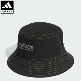【50％OFFクーポン対象 1/9 0:00～1/16 23:59】 【公式】アディダス adidas 返品可 ライフスタイル クラシック コットン バケットハット パフォーマンス ユニセックス アクセサリー 帽子 黒 ブラック HY4318 【PT】