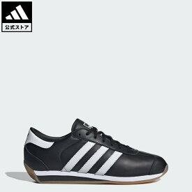 【50％OFFクーポン対象 07/04 20:00～07/11 01:59】 【公式】アディダス adidas 返品可 ライフスタイル カントリー II / Country II オリジナルス メンズ シューズ・靴 スニーカー 黒 ブラック ID6600 ローカット