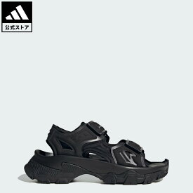 【公式】アディダス adidas 返品可 アウトドア adidas by Stella McCartney Hika アウトドア サンダル アディダス バイ ステラマッカートニー ユニセックス シューズ・靴 サンダル＆ビーチサンダル 黒 ブラック IE3540