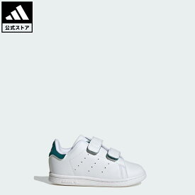 【ポイント15倍 8/15 00:00～8/15 23:59】 【公式】アディダス adidas 返品可 ライフスタイル スタンスミス コンフォート クロージャー キッズ / Stan Smith Comfort Closure Kids オリジナルス キッズ／子供用 シューズ・靴 スニーカー 白 ホワイト IE9142 ローカット 親…