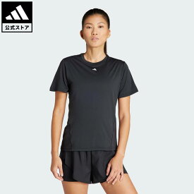 【ポイント15倍 07/15 00:00～23:59】【公式】アディダス adidas 返品可 ジム・トレーニング Designed for Training 半袖Tシャツ パフォーマンス レディース ウェア・服 Tシャツ 黒 ブラック IQ2654 半袖 streng strength 夏【PT】