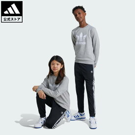 【公式】アディダス adidas 返品可 ライフスタイル アディカラー SST トラックパンツ キッズ オリジナルス キッズ／子供用 ウェア・服 ジャージ 黒 ブラック IX7630 下 親子コーデ