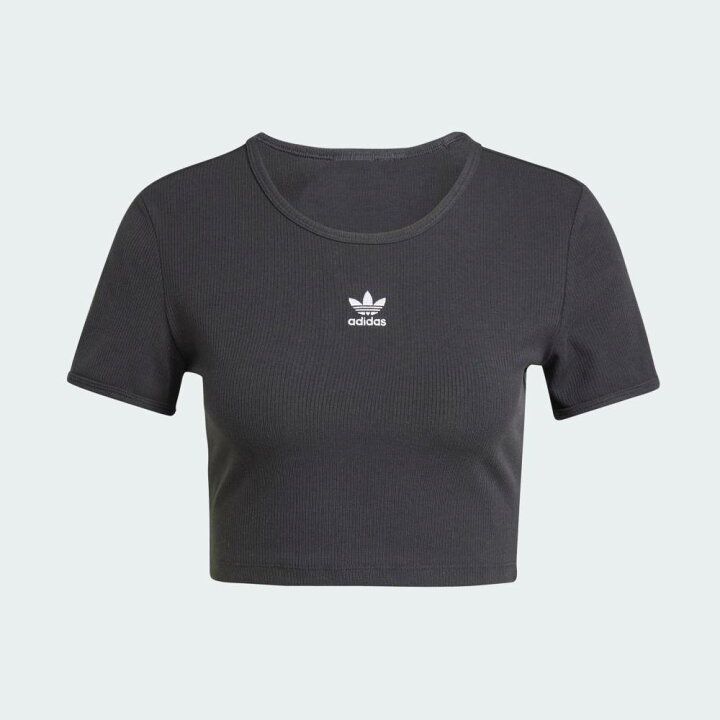 adidas　Originals x AVAVAV スリム レディース Tシャツ　黒