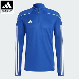 【公式】アディダス adidas 返品可 サッカー ティロ 23 リーグ トレーニングトップ パフォーマンス メンズ ウェア・服 ジャージ 青 ブルー HS0328