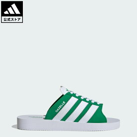 【50％OFFクーポン対象 04/14 20:00～04/20 23:59】 【公式】アディダス adidas 返品可 ライフスタイル ガゼル ビーチ スライド / Gazelle Beach Slides オリジナルス ユニセックス シューズ・靴 サンダル＆ビーチサンダル 緑 グリーン JQ7426