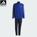 【ポイント15倍 07/15 00:00～23:59】【公式】アディダス adidas 返品可 ライフスタイル AEROREADY エッセンシャルズ レギュラーフィット 3ストライプス トラックスーツ / AEROREADY Essentials Regular-Fit 3-Stripes Track Suit スポーツウェア メンズ ウェア【PT】