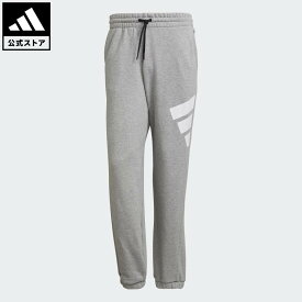 【40%OFFクーポン対象 07/19 00:00～07/26 23:59】 【公式】アディダス adidas 返品可 ライフスタイル アディダス スポーツウェア フューチャー アイコン ロゴ グラフィック パンツ スポーツウェア メンズ ウェア・服 ボトムス グレー H39795