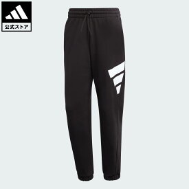 【40%OFFクーポン対象 07/19 00:00～07/26 23:59】 【公式】アディダス adidas 返品可 ライフスタイル アディダス スポーツウェア フューチャー アイコン ロゴ グラフィック パンツ スポーツウェア メンズ ウェア・服 ボトムス 黒 ブラック H39796