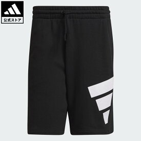 【公式】アディダス adidas 返品可 ライフスタイル アディダス スポーツウェア フューチャー アイコンズ ロゴ グラフィック ショーツ スポーツウェア メンズ ウェア・服 ショートパンツ・短パン 黒 ブラック H39798