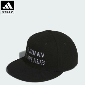 【公式】アディダス adidas 返品可 ゴルフ 【ゴルフ】ツイード フラットビルキャップ パフォーマンス メンズ アクセサリー 帽子 黒 ブラック IM6383