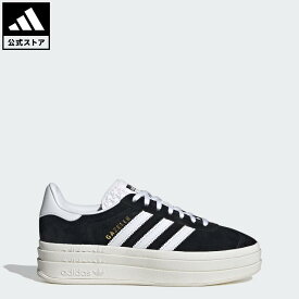【公式】アディダス adidas 返品可 ライフスタイル ガゼルボールド / Gazelle Bold オリジナルス ユニセックス シューズ・靴 スニーカー 黒 ブラック HQ6912 厚底スニーカー ローカット atzk