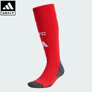 【20%OFFクーポン対象 10/24 00:00〜10/27 23:59】 【公式】アディダス adidas 返品可 サッカー アーセナル 24/25 ホームソックス パフォーマンス ユニセックス アクセサリー ソックス・靴下 赤 レッド I