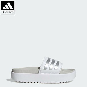 yzAfB_X adidas ԕi CtX^C AfBb^ vbgtH[ T_ / Adilette Platform Slides X|[cEFA fB[X V[YEC T_r[`T_  z