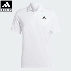 【20%OFFクーポン対象 08/04 00:00～08/11 23:59】 【公式】アディダス adidas 返品可 テニス クラブ テニス ポロシャツ パフォーマンス メンズ ウェア・服 ポロシャツ 白 ホワイト HS3277