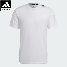 【ポイント15倍 07/15 00:00～23:59】【公式】アディダス adidas 返品可 ジム・トレーニング Designed for Training 半袖Tシャツ パフォーマンス メンズ ウェア・服 Tシャツ 白 ホワイト HA6363 半袖 streng strength 夏【PT】