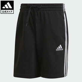 【ポイント15倍 07/15 00:00～23:59】【公式】アディダス adidas 返品可 ライフスタイル エッセンシャルズ フレンチテリー 3ストライプス ショーツ / Essentials French Terry 3-Stripes Shorts スポーツウェア メンズ ウェア・服 ショートパンツ・短パン 黒 ブ【PT】