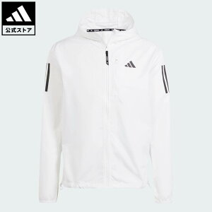 【20%OFFクーポン対象 10/24 00:00〜10/27 23:59】 【公式】アディダス adidas 返品可 ランニング オウン ザ ラン ジャケット パフォーマンス メンズ ウェア・服 ジャケット 白 ホワイト IK7433 ランニン