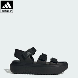 【30％OFFクーポン対象 06/13 00:00～06/18 23:59】 【公式】アディダス adidas 返品可 ライフスタイル SLYN サンダル / SLYN Sandals スポーツウェア レディース シューズ・靴 サンダル 黒 ブラック IH6119