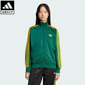 【公式】アディダス adidas 返品可 ライフスタイル アディカラー クラシック ファイヤーバード ルーズ トラックトップ オリジナルス レディース ウェア・服 ジャージ 緑 グリーン JP2299