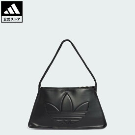【ポイント15倍 2/4 20:00～2/10 23:59】 【公式】アディダス adidas 返品可 ライフスタイル アウトライン トレフォイル ショルダーバッグ オリジナルス ユニセックス アクセサリー バッグ・カバン 黒 ブラック JC6001 【PT】
