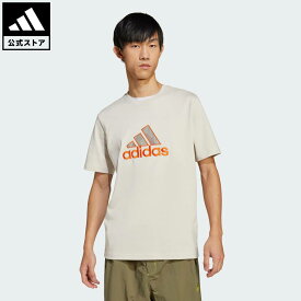 【20%OFFクーポン対象 07/19 00:00～07/26 23:59】 【公式】アディダス adidas 返品可 ライフスタイル グラフィック 半袖Tシャツ オリジナルス メンズ ウェア・服 Tシャツ ベージュ JD5400 半袖