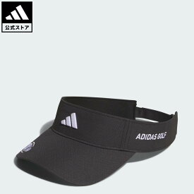【ポイント10倍 5/9 20:00～5/20 23:59】 【公式】アディダス adidas 返品可 ゴルフ 【ゴルフ】サイドロゴ バイザー パフォーマンス ユニセックス アクセサリー 帽子 黒 ブラック JH3648 【PT】