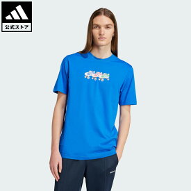 【ポイント10倍 07/15 00:00～23:59】【公式】アディダス adidas 返品可 ライフスタイル アディダス オリジナルス 半袖Tシャツ オリジナルス メンズ ウェア・服 Tシャツ 青 ブルー JP2665 半袖【PT】