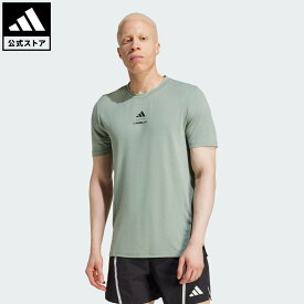 【50%OFFクーポン対象 2/13 0:00～2/15 23:59】 【公式】アディダス adidas 返品可 ジム・トレーニング Les Mills グラフィック 半袖Tシャツ パフォーマンス メンズ ウェア・服 Tシャツ 緑 グリーン JW1741 半袖 夏