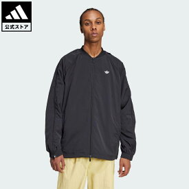 【ポイント10倍 07/15 00:00～23:59】【公式】アディダス adidas 返品可 ライフスタイル Adilenium シーズン 3 オーバーサイズ SST トラックトップ オリジナルス メンズ ウェア・服 ジャージ 黒 ブラック JX1618 【PT】