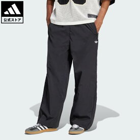 【ポイント10倍 07/15 00:00～23:59】【公式】アディダス adidas 返品可 ライフスタイル Adilenium シーズン 3 オーバーサイズ SSTトラックパンツ オリジナルス メンズ ウェア・服 ボトムス 黒 ブラック JX1692 下【PT】