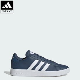 【20%OFFクーポン対象 08/04 00:00～08/11 23:59】 【公式】アディダス adidas 返品可 ライフスタイル グランドコート TD ライフスタイル コート カジュアル / GrandCourt TD Lifestyle Court Casual スポーツウェア メンズ シューズ・靴 スニーカー 青 ブルー ID1178 ロ…