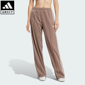 【公式】アディダス adidas 返品可 ライフスタイル アディカラー クラシック ファイヤーバード ルーズトラックパンツ オリジナルス レディース ウェア・服 ボトムス ブラウン JC8247 下
