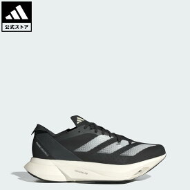 【公式】アディダス adidas 返品可 ランニング アディゼロ アディオス Pro 3 / Adizero Adios Pro 3 パフォーマンス ユニセックス シューズ・靴 スニーカー 黒 ブラック ID3701 ランニングシューズ notp