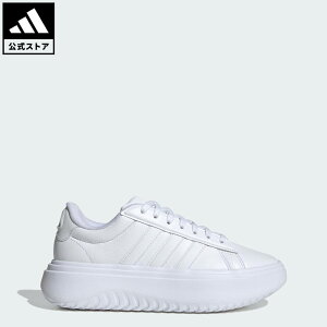 �y�����z�A�f�B�_�X adidas �ԕi�� ���C�t�X�^�C�� �O�����h�R�[�g �v���b�g�t�H�[�� / GrandCourt Platform �X�|�[�c�E�F�A ���f�B�[�X �V���[�Y�E�C �X�j�[�J�[ �� �z���C�g IE1089 ���[�J�b�g