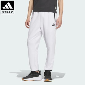 【50％OFFクーポン対象 2/4 20:00～2/10 23:59】 【公式】アディダス adidas 返品可 ライフスタイル アディダスアダプテーション ダブルニット アンクル丈 オープンヘムパンツ パフォーマンス メンズ ウェア・服 ボトムス 白 ホワイト JM2112 下