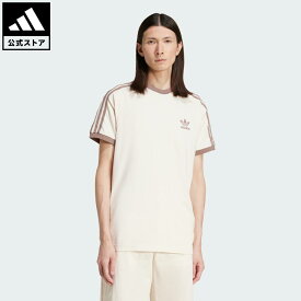 【50%OFFクーポン対象 08/04 00:00～08/11 23:59】 【公式】アディダス adidas 返品可 ライフスタイル アディカラー クラシックス スリーストライプス Tシャツ オリジナルス メンズ ウェア・服 Tシャツ 白 ホワイト JN7020 半袖 夏