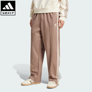 【公式】アディダス adidas 返品可 ライフスタイル アディカラー バギーフィット ファイヤーバードトラックパンツ(ジャージ) オリジナルス メンズ ウェア・服 ボトムス ブラウン JP1067 下