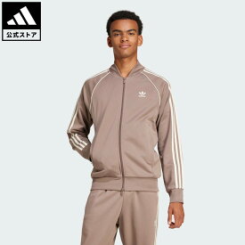 【公式】アディダス adidas 返品可 ライフスタイル アディカラー クラシックス SSTトラックジャケット（ジャージ） オリジナルス メンズ ウェア・服 ジャージ ブラウン JP2519