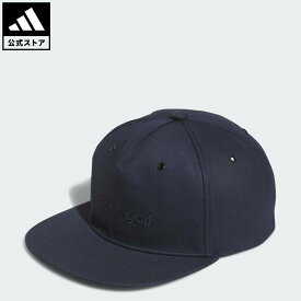 【50％OFFクーポン対象 09/15 0:00～09/25 23:59】 【公式】アディダス adidas 返品可 ゴルフ 【ゴルフ】ワックスキャンバス フラットビル キャップ パフォーマンス メンズ アクセサリー 帽子 青 ブルー JD7098