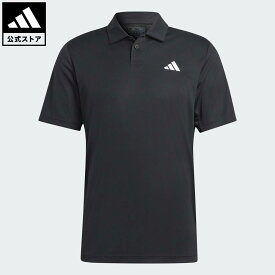 【50％OFFクーポン対象 1/9 0:00～1/16 23:59】 【公式】アディダス adidas 返品可 テニス クラブ テニス ポロシャツ パフォーマンス メンズ ウェア・服 ポロシャツ 黒 ブラック HS3278 【PT】
