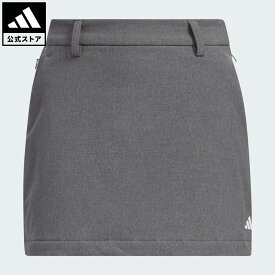 【20%OFFクーポン対象 06/22 00:00～06/24 23:59】【公式】アディダス adidas 返品可 ゴルフ 【ゴルフ】ボンディング 保温 撥水 スカート パフォーマンス レディース ウェア・服 スカート グレー HZ6096 【ポイント】