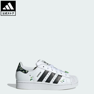 yzAfB_X adidas ԕi CtX^C SST II × Minecraft LbY / SST II × Minecraft Kids IWiX LbY^qp V[YEC Xj[J[  zCg JQ8749 [Jbg eqR[f