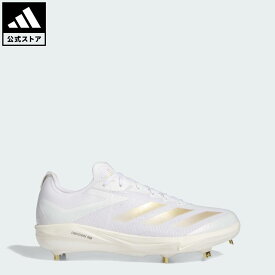 【ポイント15倍 07/15 00:00～23:59】【公式】アディダス adidas 返品可 野球・ベースボール アディゼロ エレクトリック+ ベースボールスパイク / Adizero Electric+ Baseball Cleats パフォーマンス メンズ シューズ・靴 スニーカー 白 ホワイト IF3368 【PT】