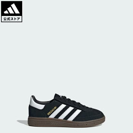 【公式】アディダス adidas 返品可 ライフスタイル ハンドボール スペツィアル キッズ / HANDBALL SPEZIAL CF EL C オリジナルス キッズ／子供用 シューズ・靴 スニーカー 黒 ブラック JQ6382