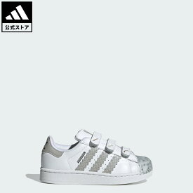 【公式】アディダス adidas 返品可 ライフスタイル SST II キッズ X マインクラフト / SST II CF C X Minecraft オリジナルス キッズ／子供用 シューズ・靴 スニーカー 白 ホワイト JP8083