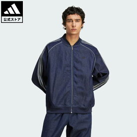 【ポイント20倍 09/15 00:00～09/25 23:59】 【公式】アディダス adidas 返品可 ライフスタイル SST アディカラー ルーズ SST デニム ストーン オリジナルス メンズ ウェア・服 ジャージ 青 ブルー JX6461 【PTU】