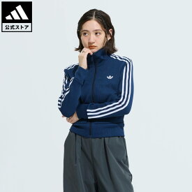 【公式】アディダス adidas 返品可 ライフスタイル ファイヤーバード アディカラー ニット トラックトップ オリジナルス レディース ウェア・服 ジャージ 青 ブルー JY2614
